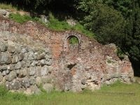 Antvorskov Slotsruin, Slagelse. Foto: Copyright Museum Vestsjælland