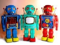 Metal House – Battery Operated – New 2010 Robots – You are Three Times a Robot~~