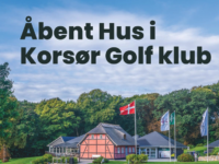 Åbent hus i Korsør Golf klub