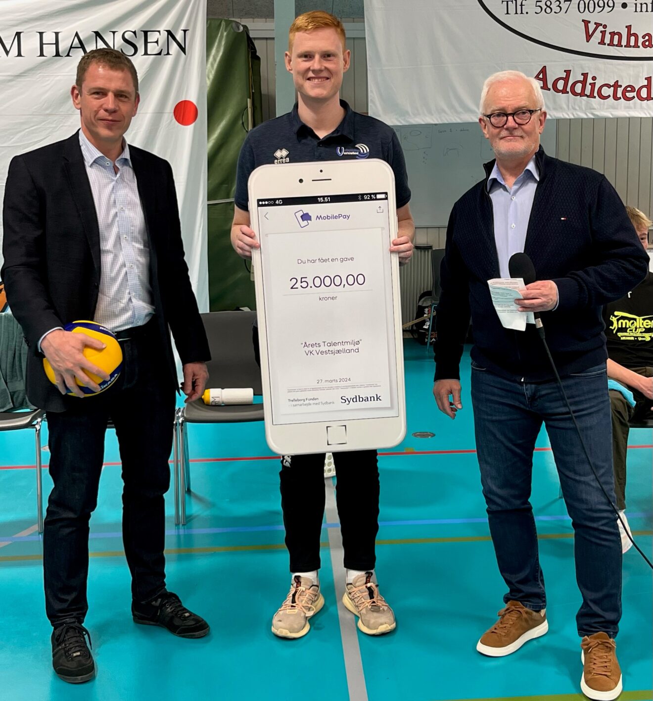 Volleyklubben vinder af “Årets Talentmiljø” prisen